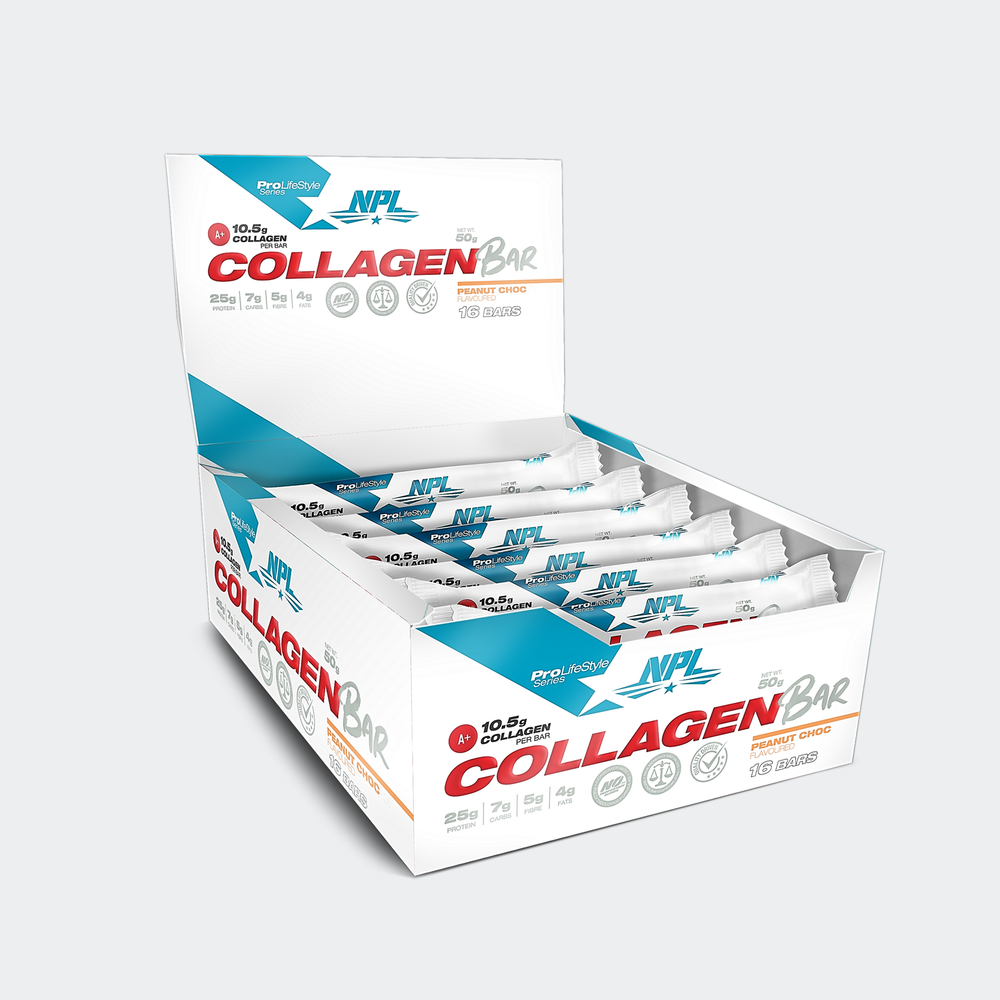 NPL Collagen Bars low carb and high protein with added collagen