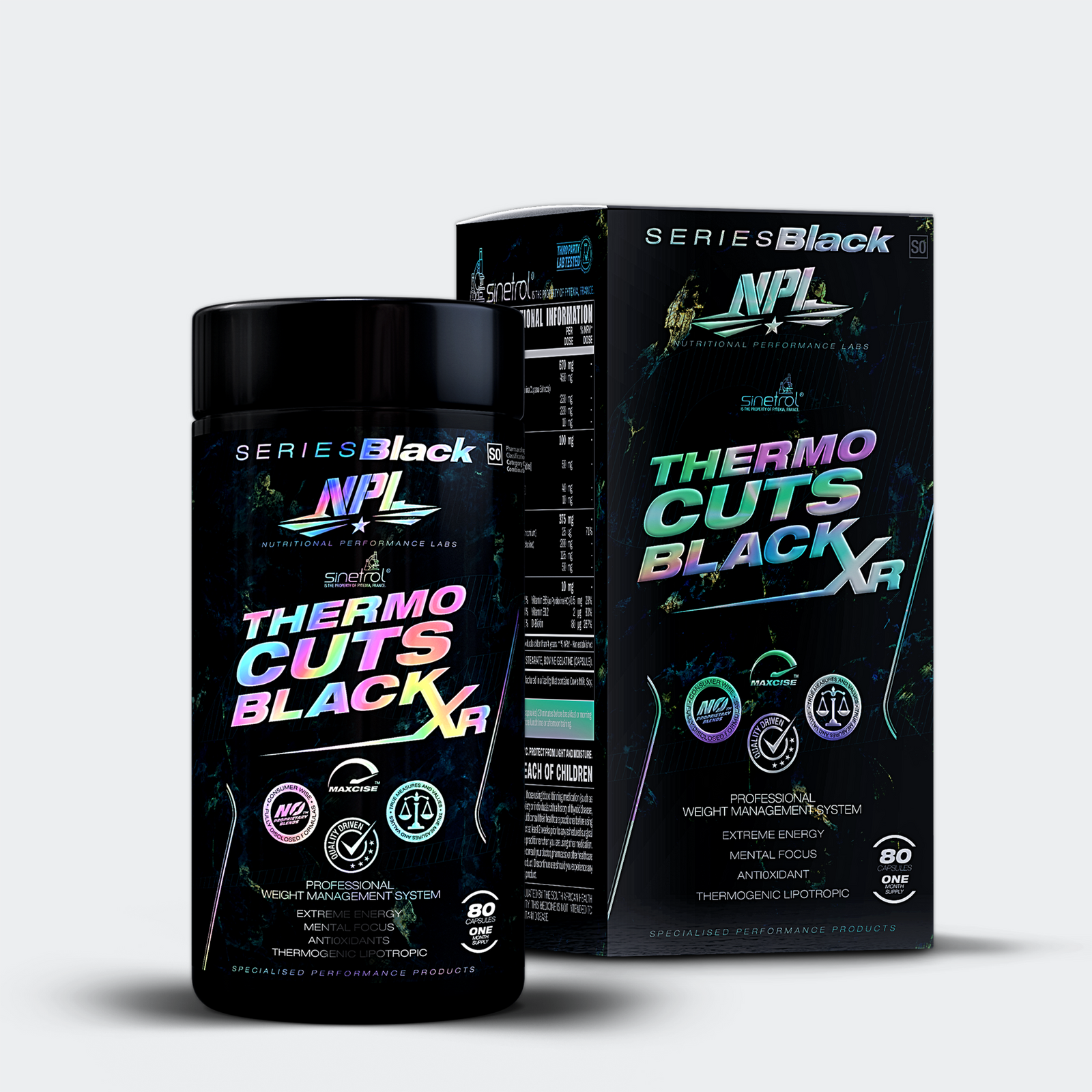 NPL Thermo Cuts Black NPL Fat Loss & Fat Burner Nutritional