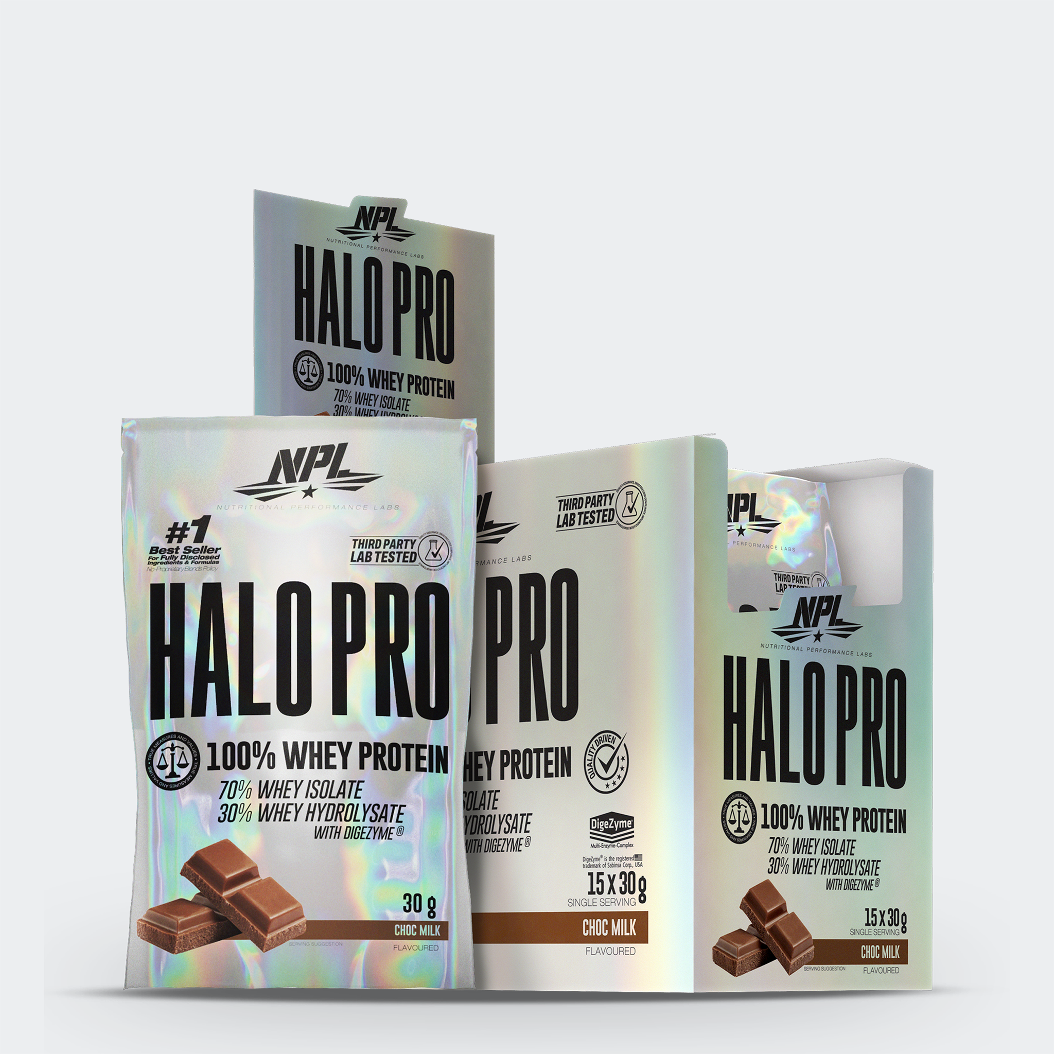 Halo Pro Sachet Box - Nutritional Performance Labs