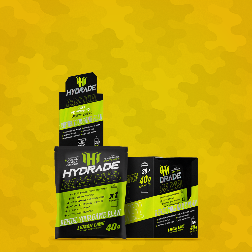 Hydrade Race Fuel Sachet Box