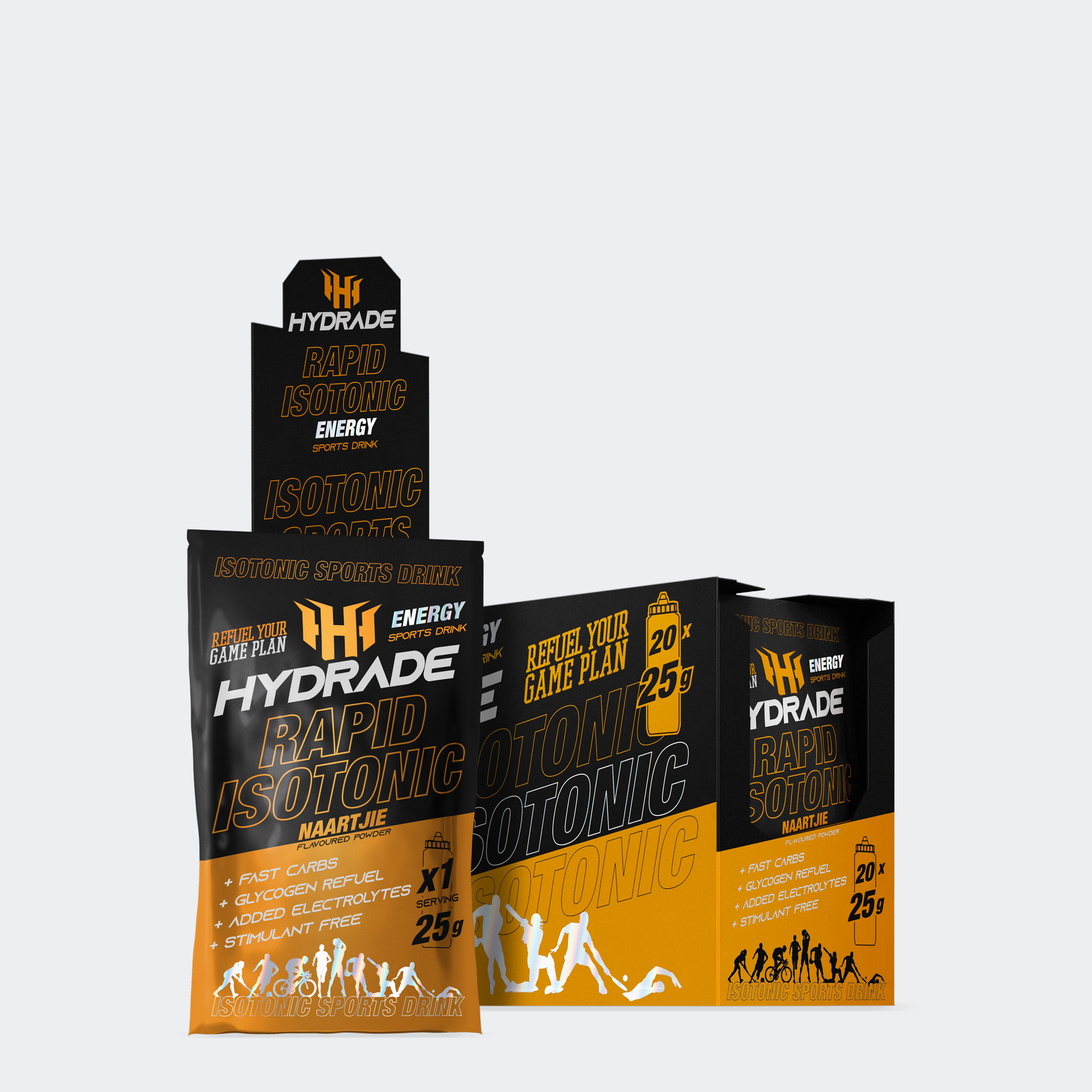 Hydrade Rapid Isotonic - Naartjie / Sachet Box - Nutritional ...