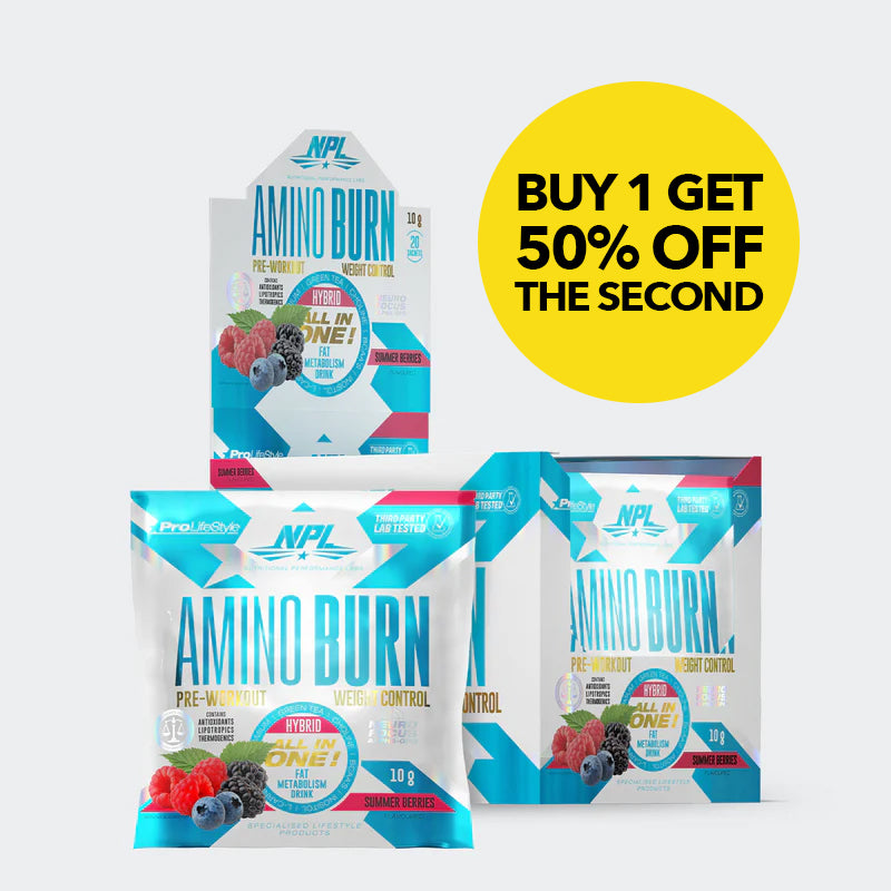 Amino Burn Sachet Box