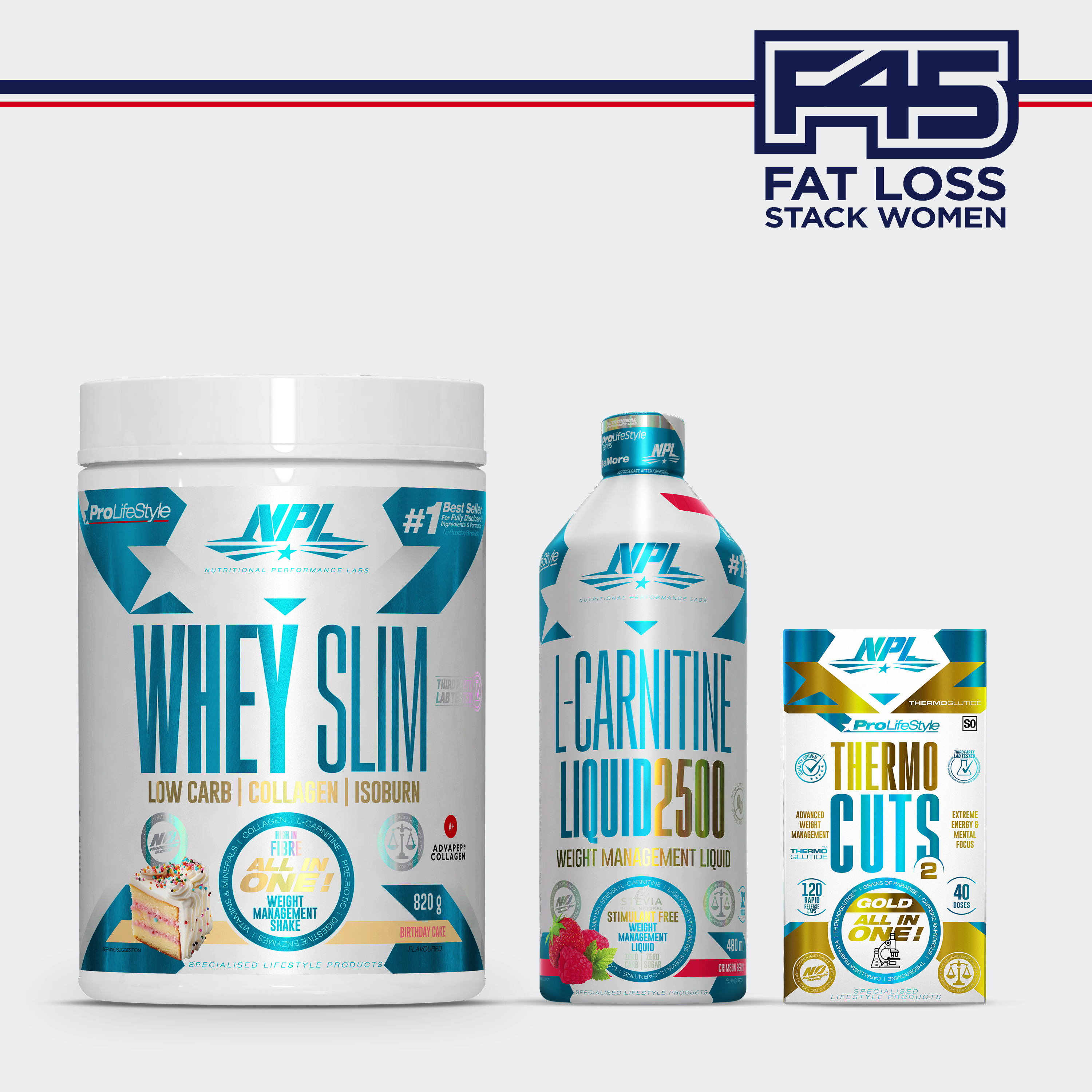 NPL x F45 | Women's Fat Loss Stack - Nutritional Performance Labs