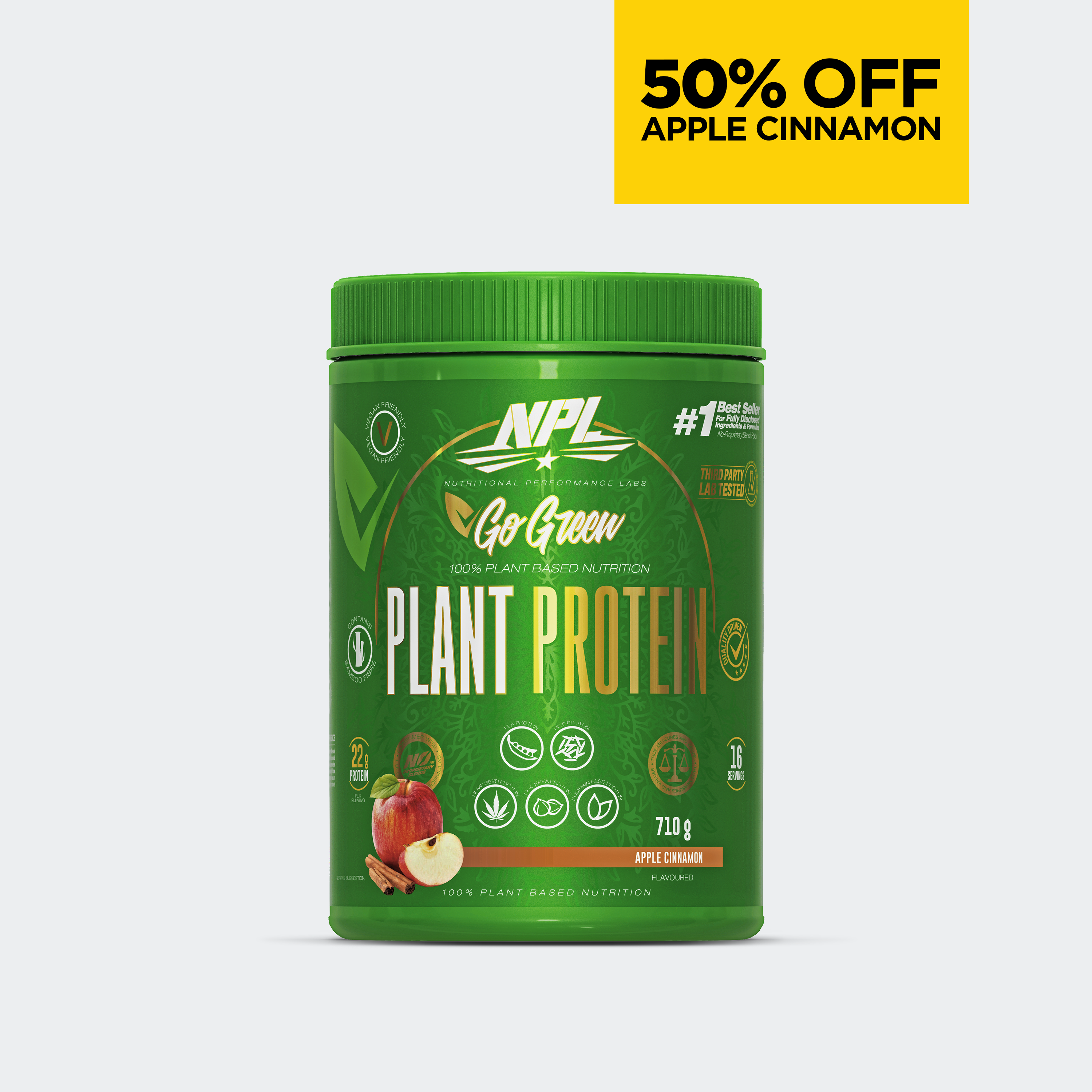 Vegan Protein - NPL Vegan Protein Plant-Based - Nutritional
