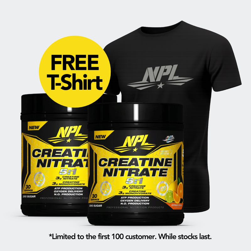 Creatine Nitrate + FREE Shirt Combo