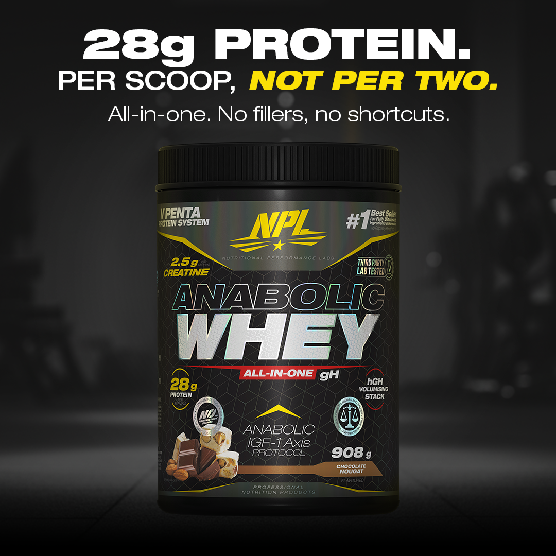 28g protein per scoop, not per two — all-in-one, no fillers, no shortcuts