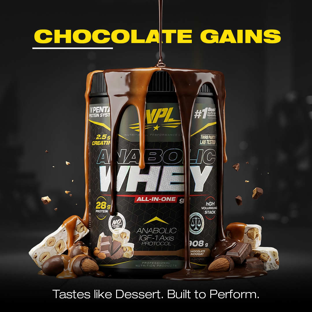 Chocolate gains — tastes like dessert, built to perform
