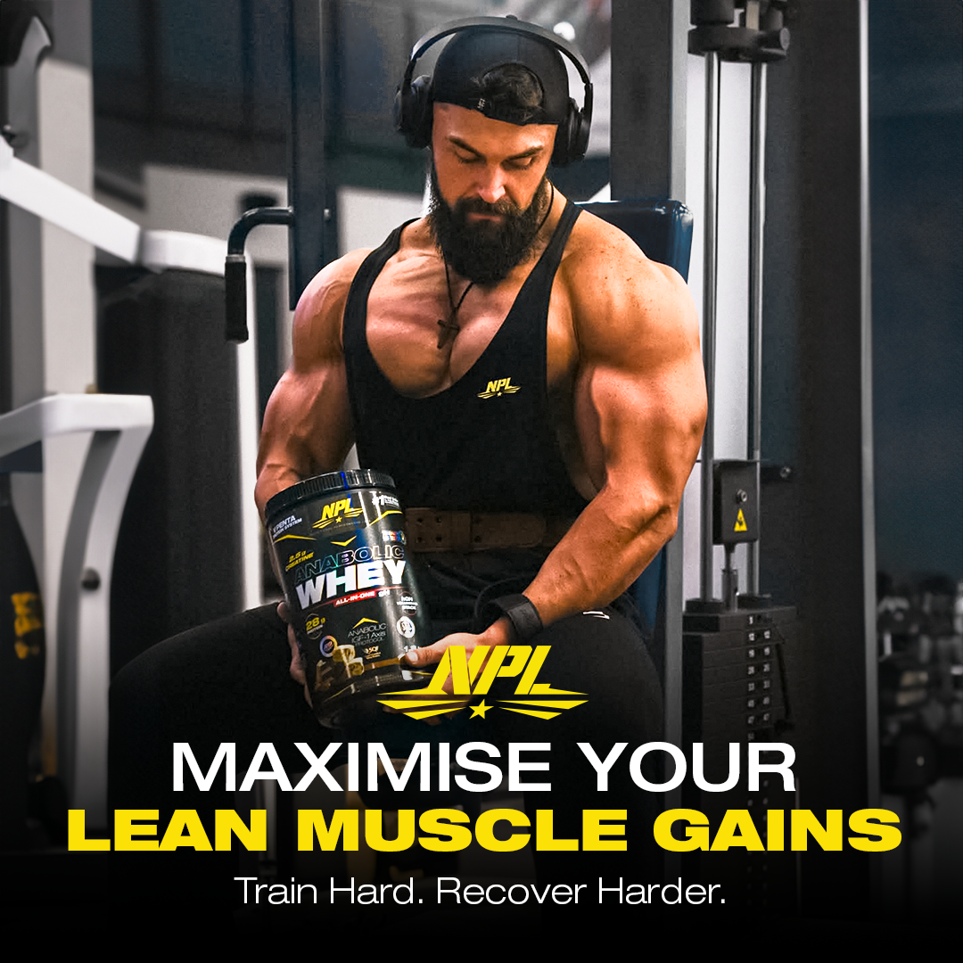 Maximise your lean muscle gains — train hard, recover harder