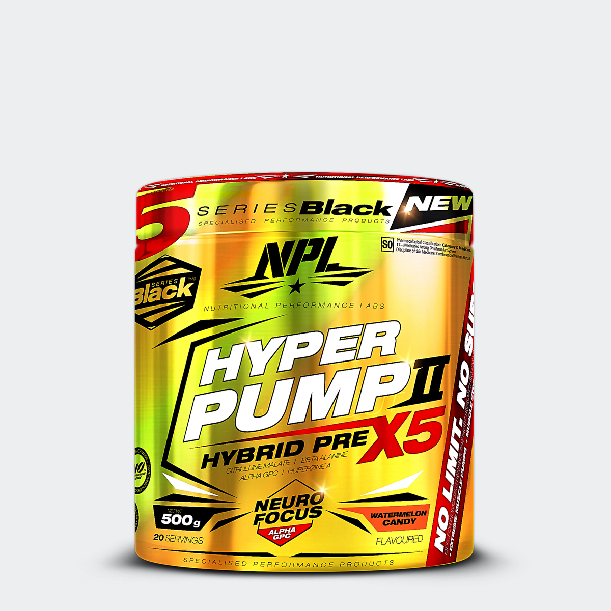 Hyper Pump Pre-Workout - Nutritional Performance Labs