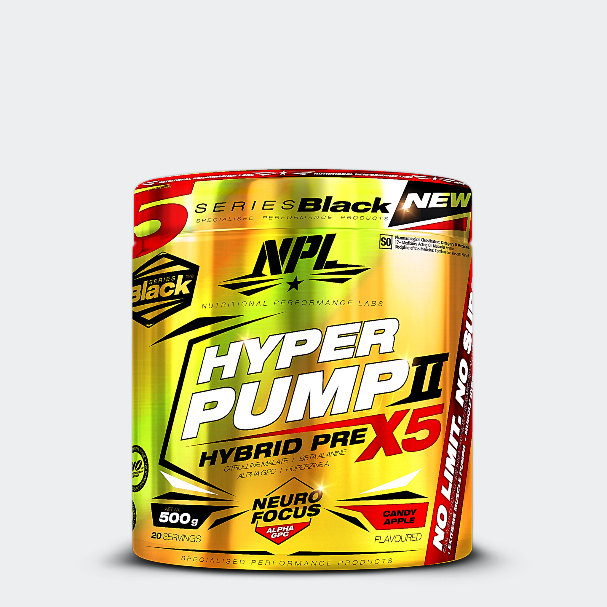 Hyper Pump Pre-Workout - Nutritional Performance Labs