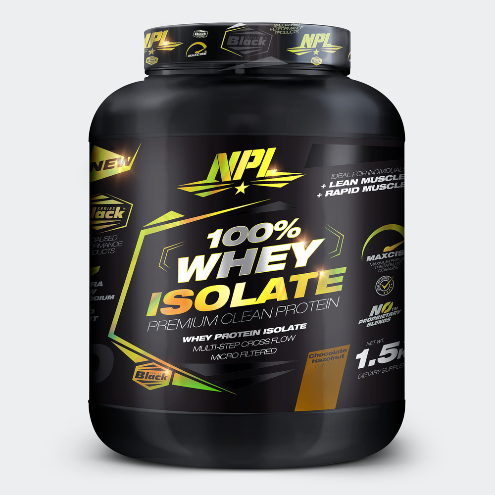 NPL 100% Whey Isolate Protein Powder for lean muscle growth