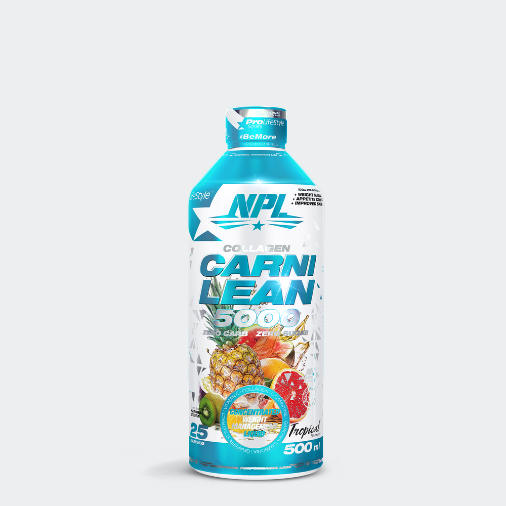 NPL L-Carnitine fat burner with collagen for weight loss and weight maintenance - Tropical flavour