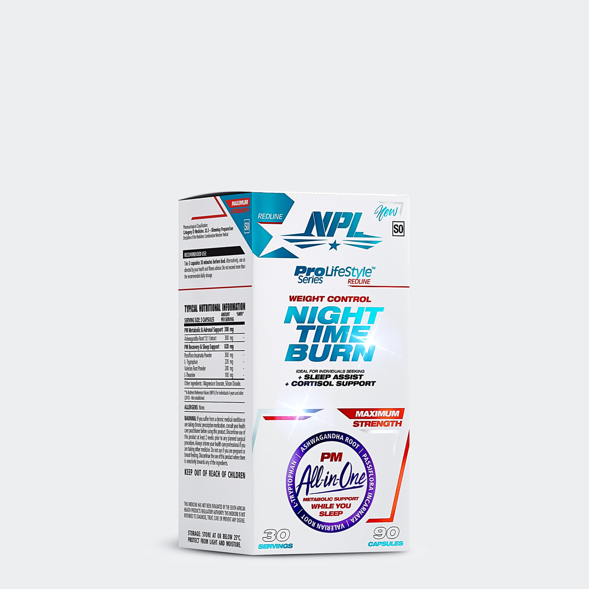 NPL Night Time Burn - NPL Fat Loss Supplement - Nutritional Performance ...