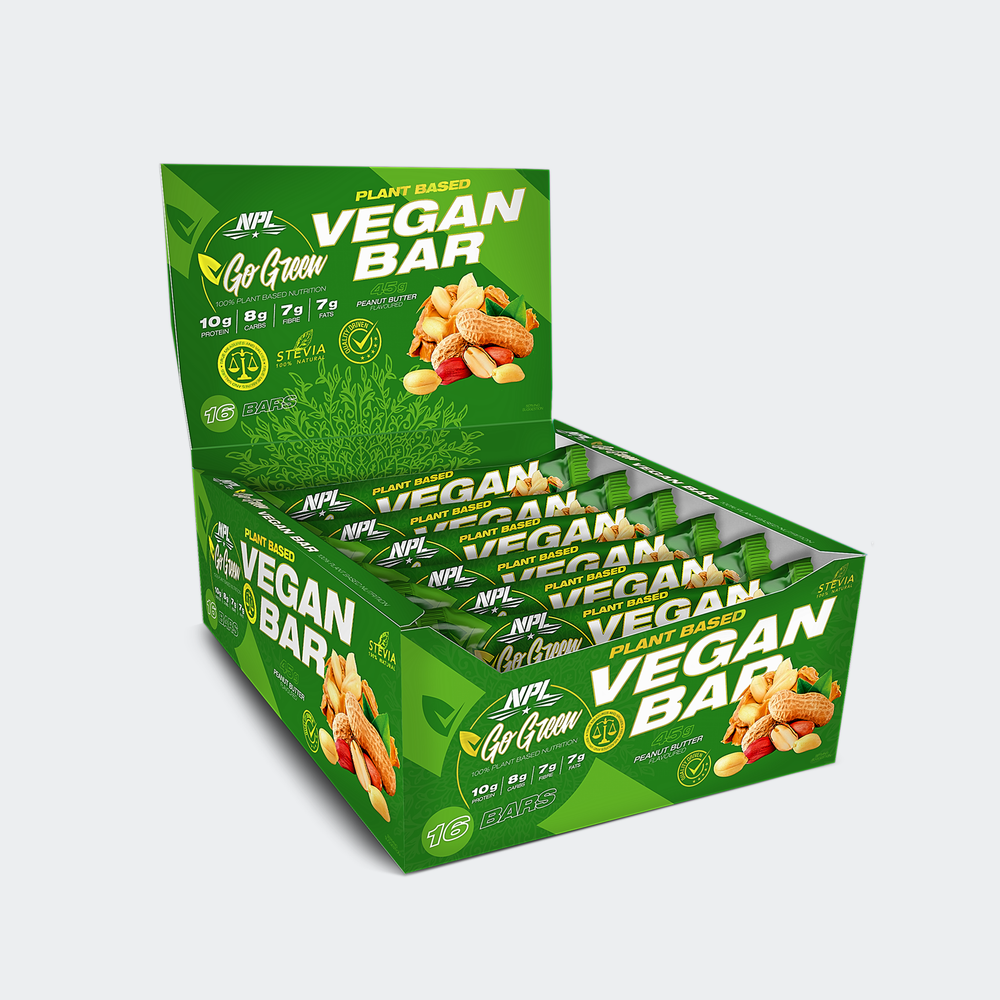 NPL vegan protein bars pure plant based ingredients