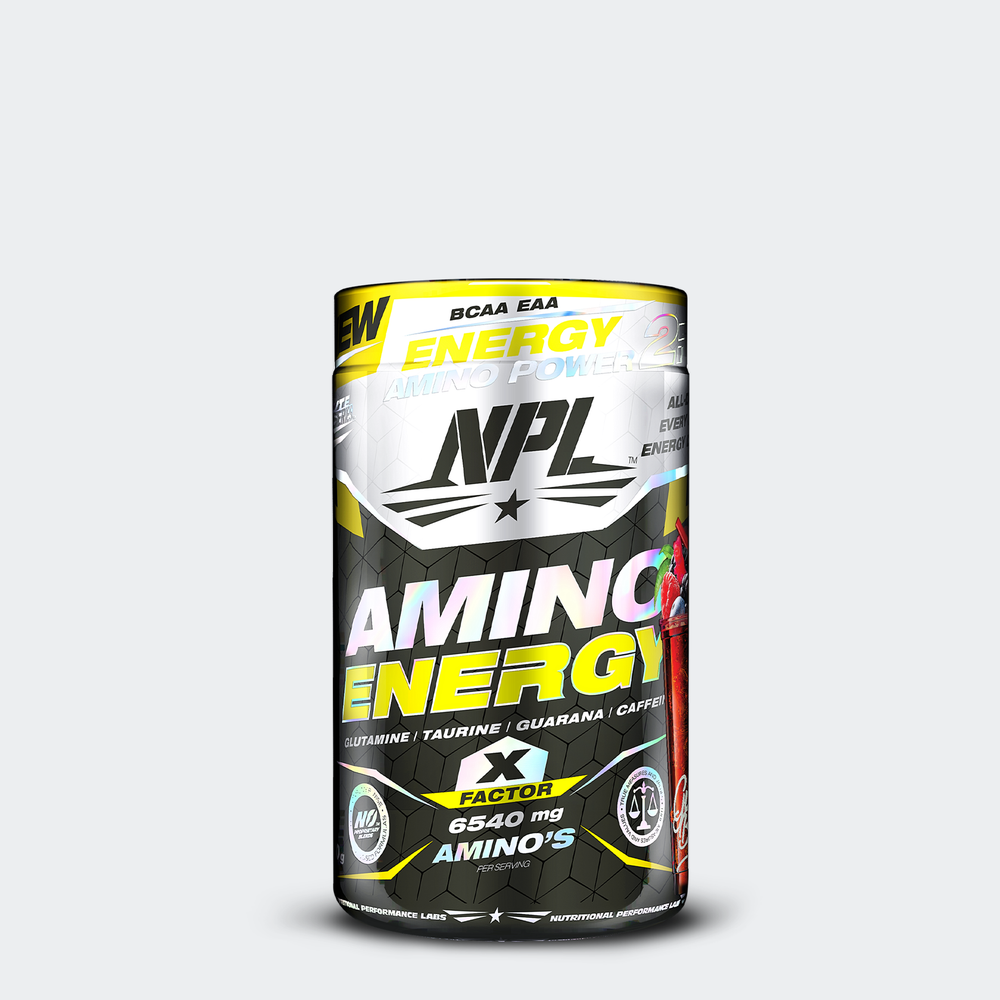 NPL Amino Energy X Factor with BCAA's to enhance exercise performance, endurance and recovery