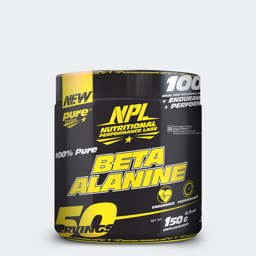 NPL BETA ALANINE an all-natural amino acid perfect for pre-workout and endurance