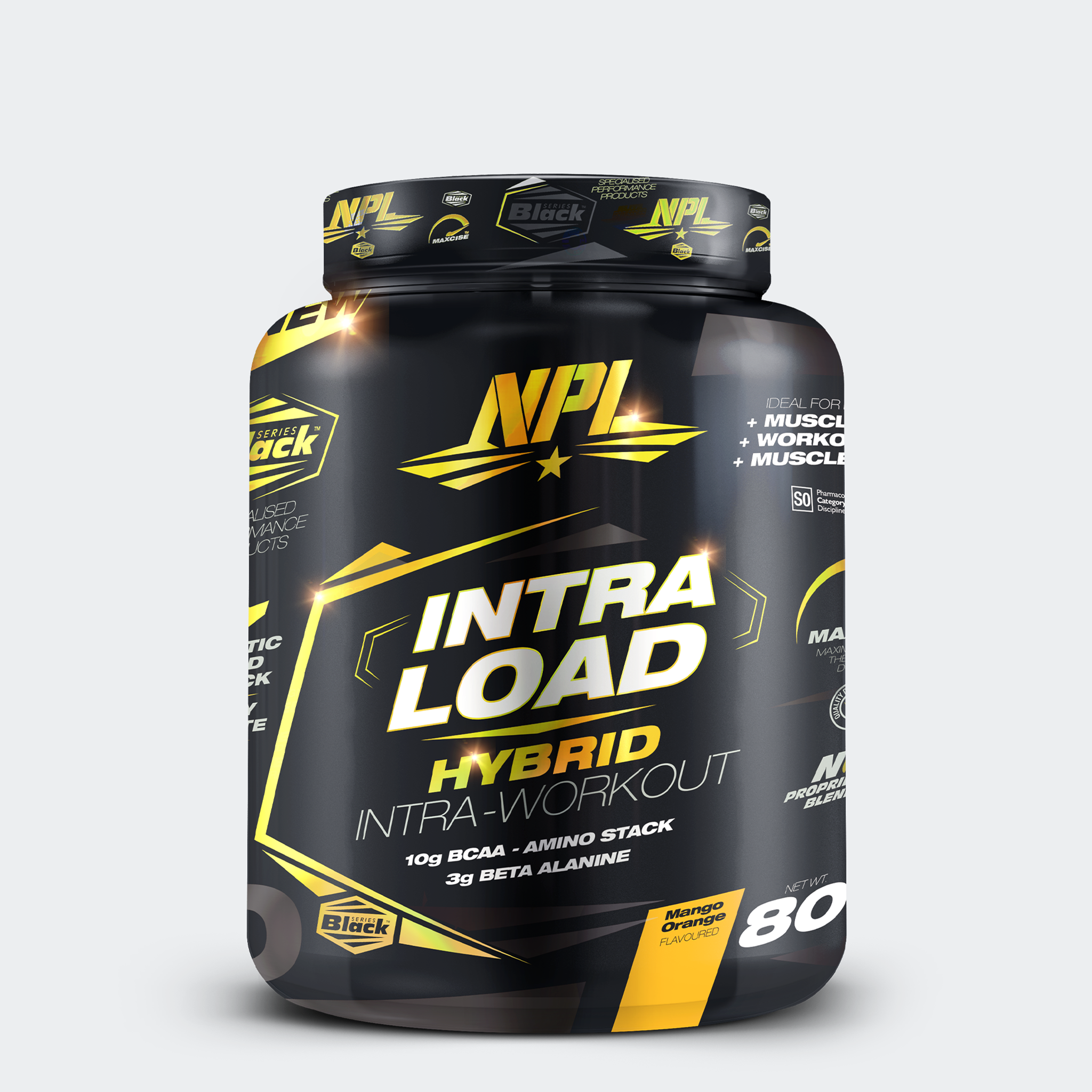 NPL Intraload intra-workout drink with added BCAA stack and beta alanine